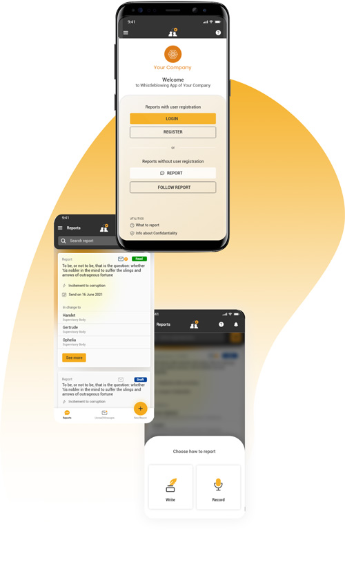 The Legality Whistleblowing App the secure and multilanguage channel to manage wrongdoing reporting
